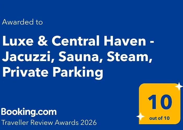 アパート Luxe & Haven - Jacuzzi, Sauna, Steam, Private Parking