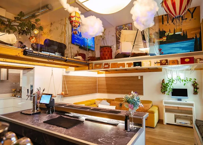 Apartman Haven Loft - Private Spa, Parking & Jacuzzi
